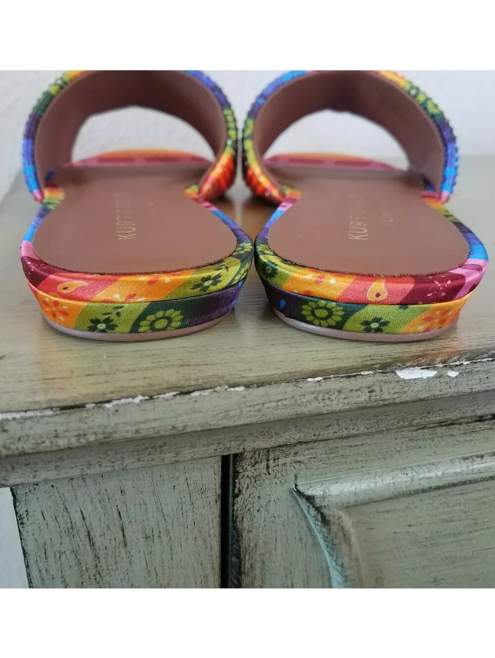 Kurt Geiger London Kensington Flat Sandals - Picture 6 of 10